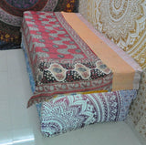 Belladonna Vintage kantha Throw-Jaipur Handloom