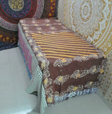 Bellance Sari kantha Blanket-Jaipur Handloom
