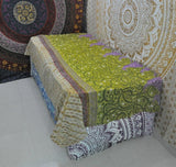 Bellissa Vintage kantha Quilt-Jaipur Handloom