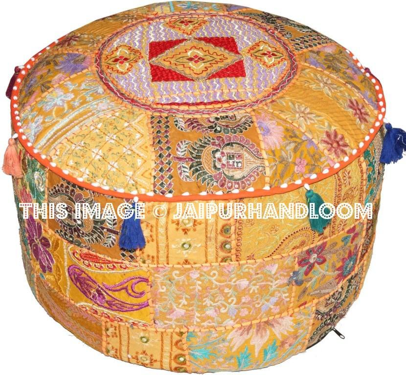 Benalla Pouf ottomans - 22X12 inches