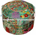 Bendigo Poufs - 22X12 inches-Jaipur Handloom