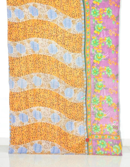 twin kantha bedding dorm room kantha blanket | Jaipur handloom