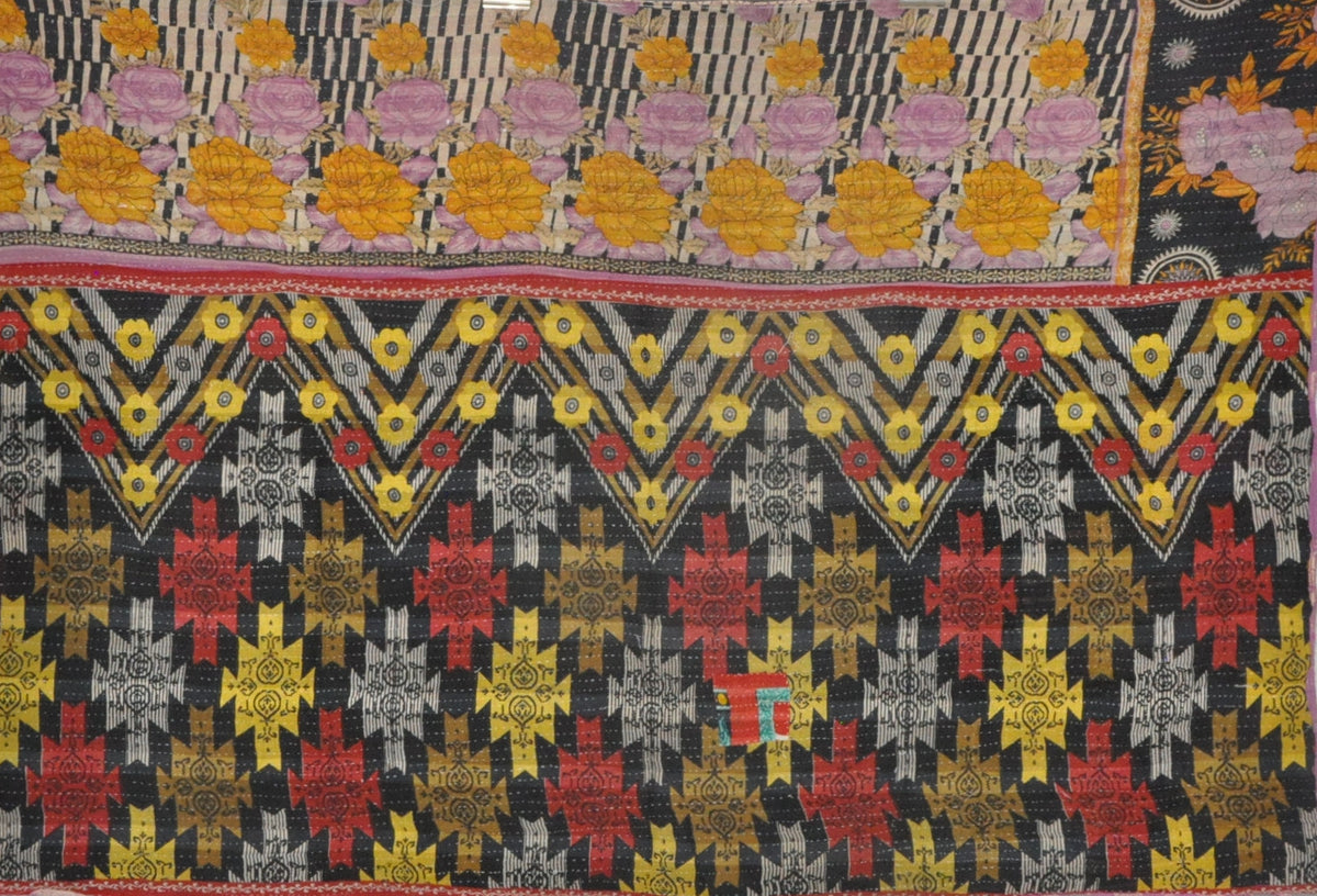 wholesale lot kantha quilt throw