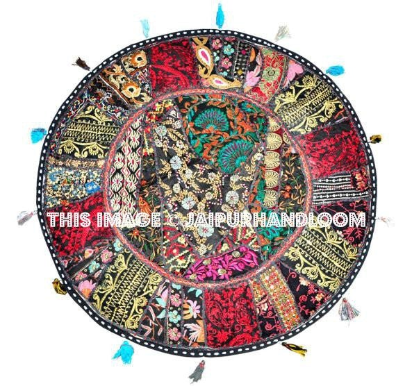 22" Large Round Floor pillows