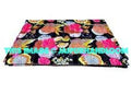Black Kantha Quilt in Twin, Kantha Bedspread Bedcover, Decorative Curtains, Sofa Throw, Table Runner-Jaipur Handloom