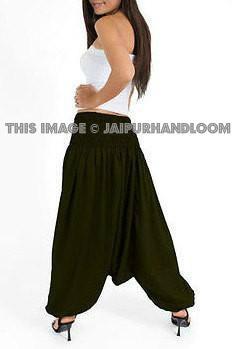 Black Women harem pants, aladdin trousers