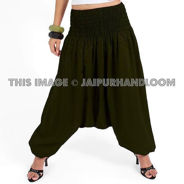 Black Women harem pants, aladdin trousers