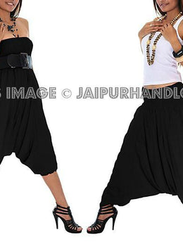 Black Women harem pants, aladdin trousers