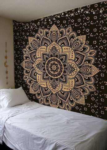 Magical Night Golden Ombre Tapestry Wall Hanging Cute Tapestries