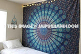 Blue Mandala Tapestry-Jaipur Handloom