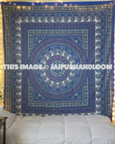 Bohemian Blue Royalty Tapestry Cheap Dorm Room Tapestries Wall Decor