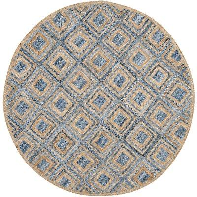 Bohemian Hand-Braided Living Room Area Rug 8 ft X 8 ft Bohemian Hand-Braided Living Room Area Rug 8 ft X 8 ft | Jaipur Handloom