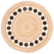 Braided Natural Jute Dining Room Area Rug Carpet