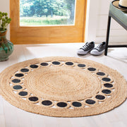 Bohemian Living Room Round Rugs