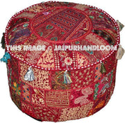 Bohemian Ottoman-Jaipur Handloom