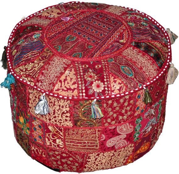Bohemian Ottoman || Jaipur Handloom