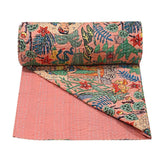 Twin Size Dorm Room Kantha Bedding Bed Cover