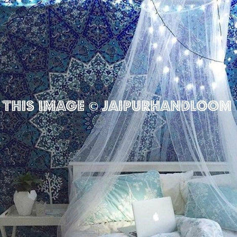 Bohemian Wall Tapestry Cool College Room Tapestry Cotton Beach Towels-Jaipur Handloom