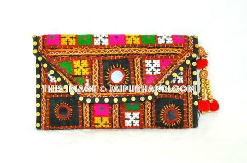 Bohemian Women's Clutch handbag Banjara Tote Ethnic Shoulder Boho Bag-Jaipur Handloom