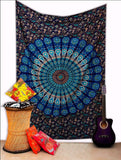 Bohemian twin bedding bedspread hippie beach decor tapestries throw-Jaipur Handloom