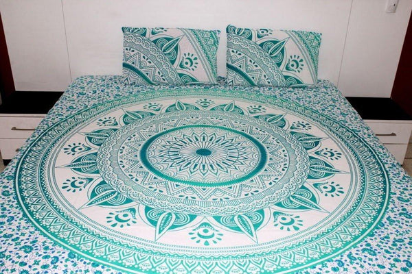 Boho Bedspreads and Gypsy Beddings sets & collections with matching pillows-Jaipur Handloom