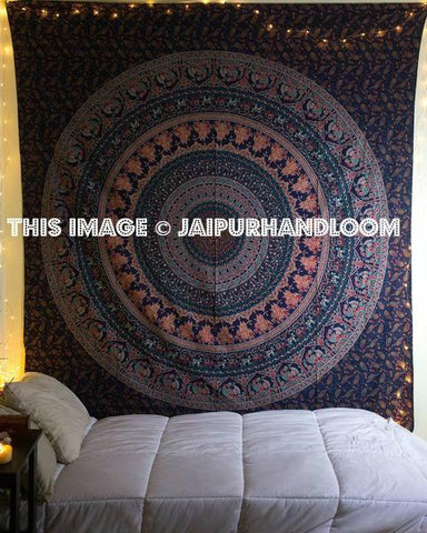 Boho Kaleidoscope Dreams Tapestry-Jaipur Handloom