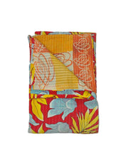 Bolonia Kantha Throw-Jaipur Handloom