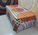 Bonfilia Sari kantha Blanket-Jaipur Handloom
