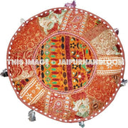BotaBay Pouf ottomans - 18X13 inches-Jaipur Handloom