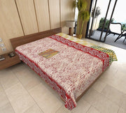 Bradamante Vintage kantha Quilt-Jaipur Handloom