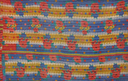 floral kantha quilt sofa throw blanket