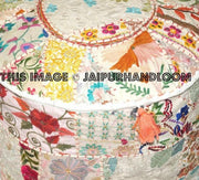 BrookHill Pouffe - 18X13 inches-Jaipur Handloom
