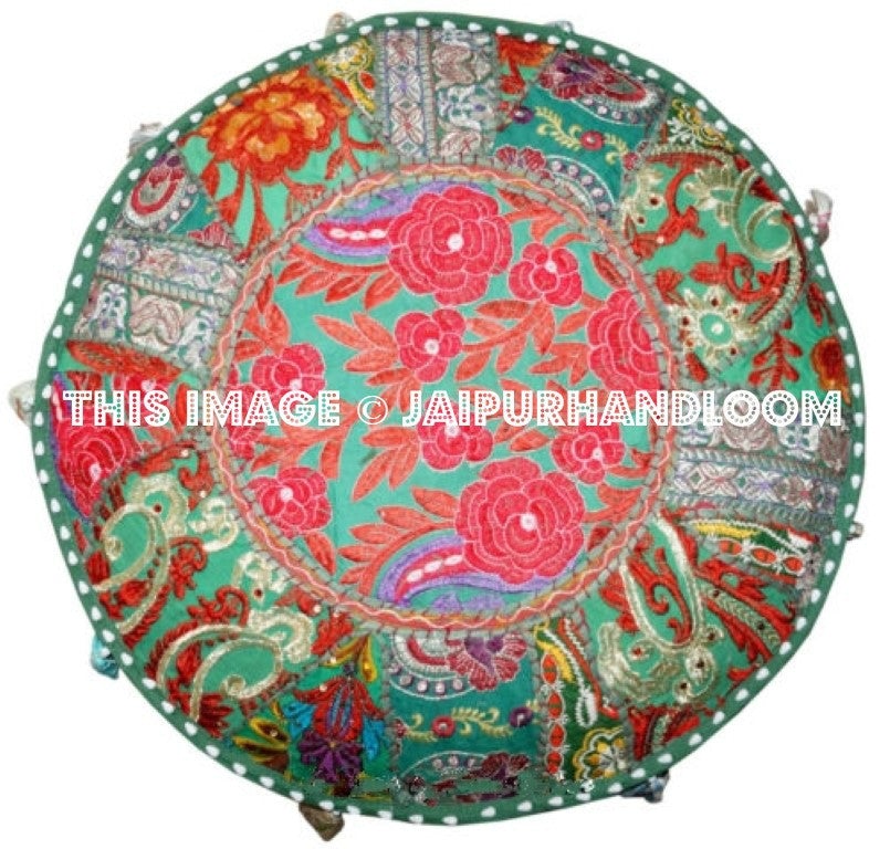 Bunbury Ottomans & Poufs - 22X12 inches-Jaipur Handloom