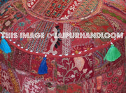 Burnie Poufs - 22X12 inches-Jaipur Handloom