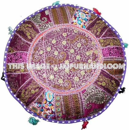Busselton Poufs - 22X12 inches-Jaipur Handloom