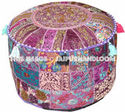Busselton Poufs - 22X12 inches-Jaipur Handloom