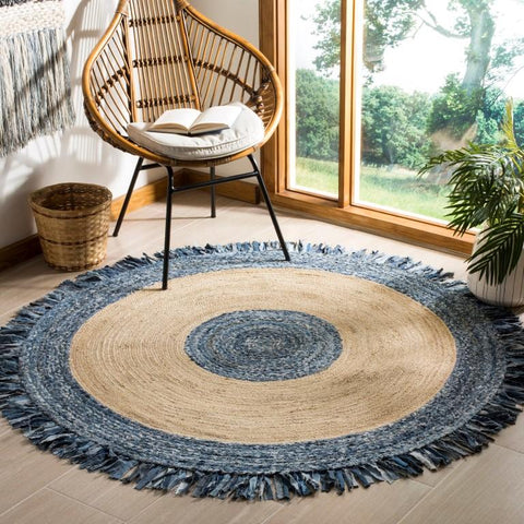Buy 5 X 5 Round Area Rug for Living Room on SALE