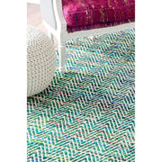 Hemp Area Rug, Cotton Rug Runner, Braided Area Rug 8X10