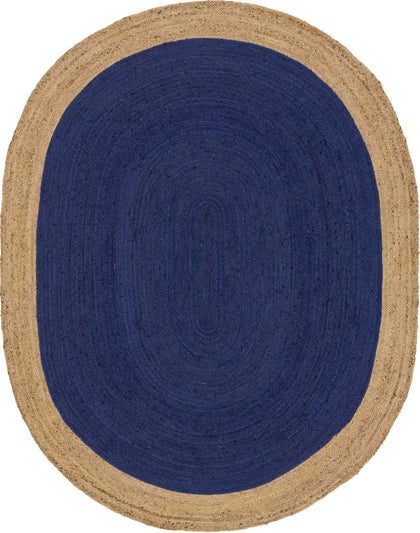 Reversible 4 X 6 Feet Oval Area Rug for Bedroom