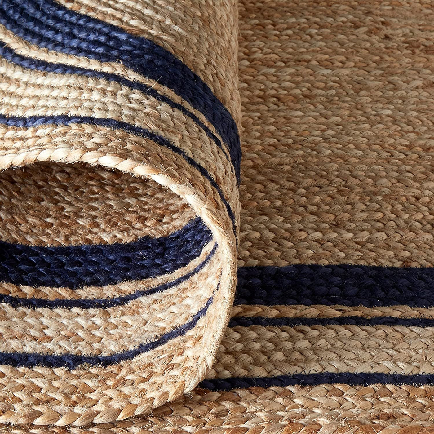 natural jute hand woven kitchen area rug 3 X 4 feet