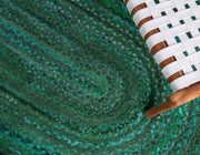 green chindi bedroom rug 3 X 5 feet