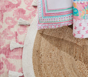 Buy Jute Carpets with tassels online in India - Jaipur Handloom