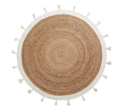 Buy Jute Carpets with tassels online in India - Jaipur Handloom