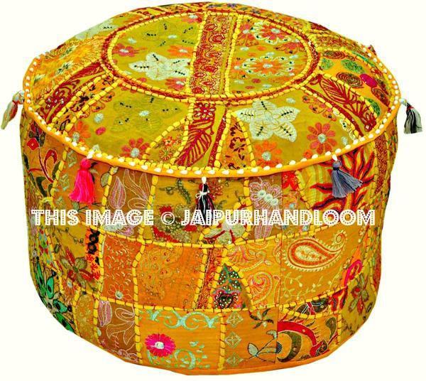 Ottoman (furniture)-Jaipur Handloom