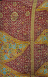 twin kantha quilt bed cover