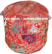 Campbel Pouf ottomans - 18X13 inches-Jaipur Handloom
