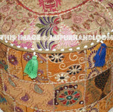 Canterbury Ottomans & Poufs - 18X13 inches-Jaipur Handloom