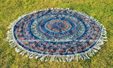 Chakri Round Table Cloth-Jaipur Handloom