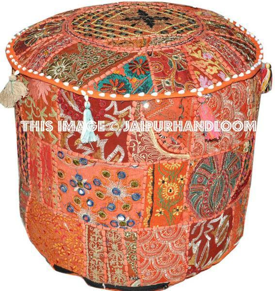 Cheap Pouf Ottomans Handmade Poufs
