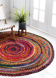 Reversible Round Rugs | Jaipur Handloom